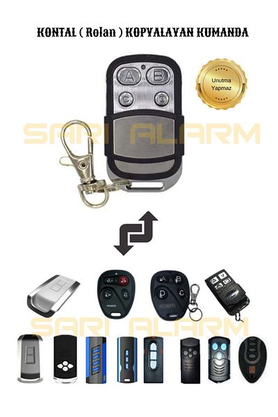 Sarı Alarm Rolan Copying Remote