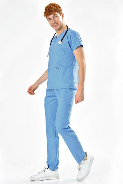Owlet Medikal Set uniformă chirurgicală Lycra Sky Blue