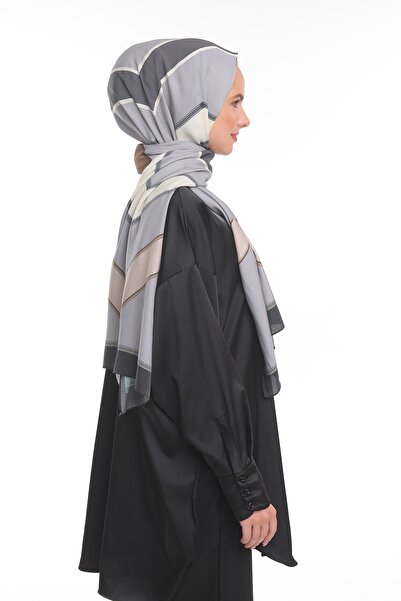 19V69 ITALIA Geometric Pattern Modal Series with Shawl Hanger and Gift Set 75x200 Cm