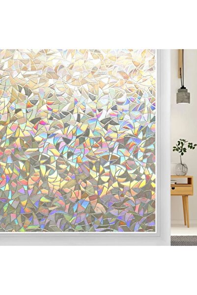 Blue Home فيلم فويل زجاجي ثابت Meiwa تكنولوجيا يابانية 3dx / الحجم: 46 سم × 1...