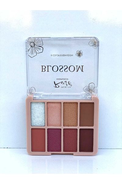 Cosha Beauty Rose Blossom 8-Piece Eyeshadow Palette