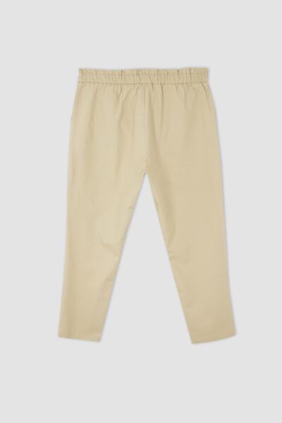 DeFacto Mom Fit Midi 100% pamut nadrág