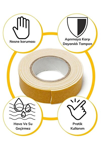 Sihirlicin Çift Taraflı Köpük Bant 18mmx5m