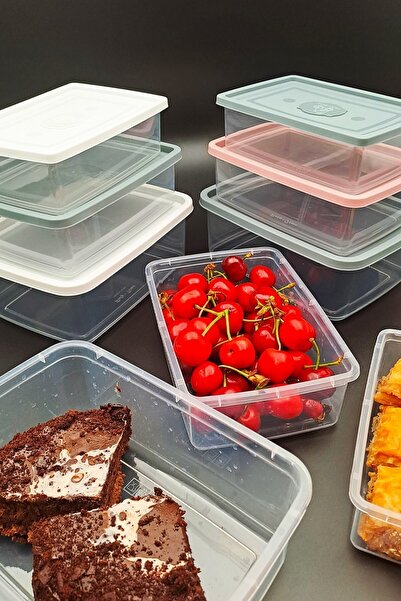 MONTESEV Food Storage Container 9 Pieces Dowry Set Luxury Stylish Box That Can Enter Microwave Deep Freezer 18 Pieces