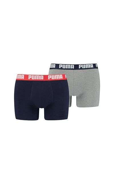 Puma Men's Boxer Shorts, 2-pack - Boxers, Cotton Stretch, plain