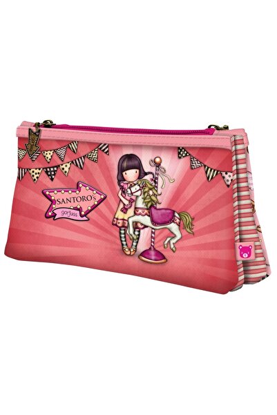 Santoro Londra Gorjuss Iki Fermuarlı Kalemlik