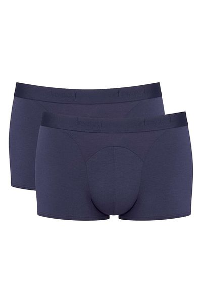 SLOGGI Herren Boxershorts, 2er-Pack – „Ever Soft Hipster“, Modal, einfarbig
