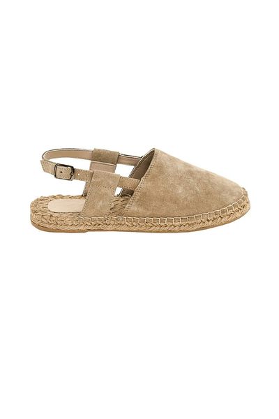 NOOSY Espadrile de damă din piele de nurcă lucrată manual