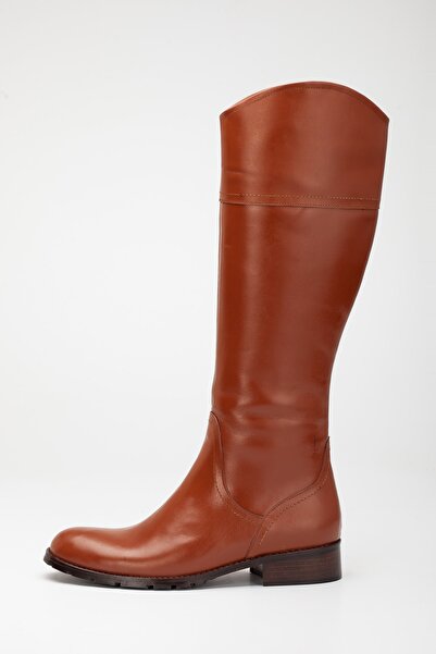 VİNİCCİ AYAKKABI Kadın Hakiki Deri Taba Çizme