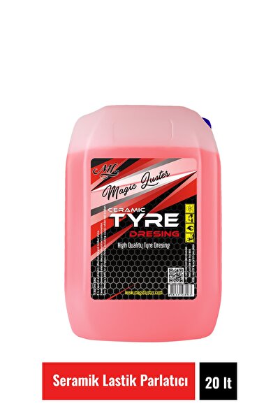 MAGIC LUSTER Lastik Jel Parlatıcı Tyre Dressing Ceramic Konsantre (1*3 ) ( Se...