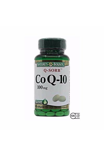 Nature's Bounty Q-Sorb Coq-10 100 ملغ - 30 كبسولة أقراص أنثوكسانول