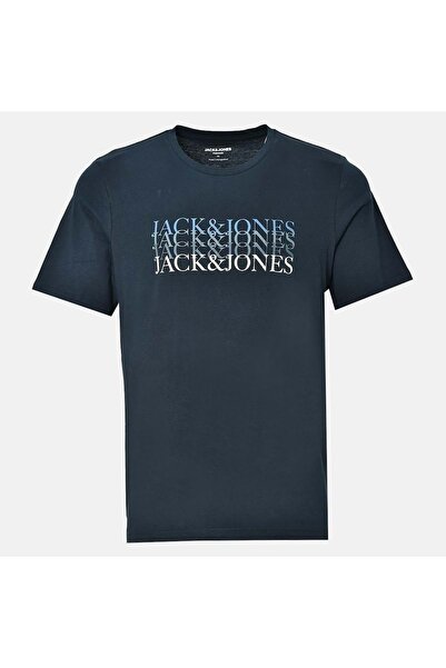 Jack & Jones Jack Jones 12238933   Tricou Tee Fst Written - Jack Jones - Bleu...