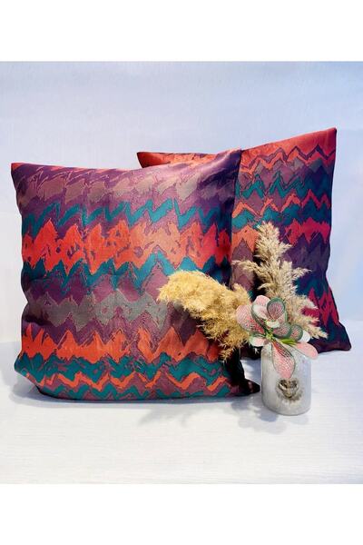 Limboda Zigzag Desenli Kırlent Kılıfı