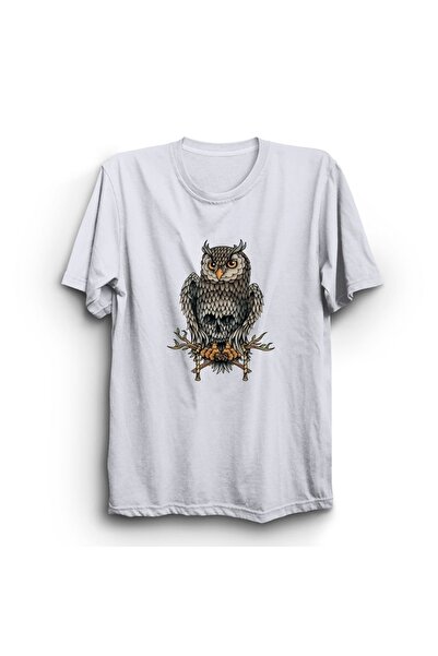 The Fame Majica sa sovom i lobanjom