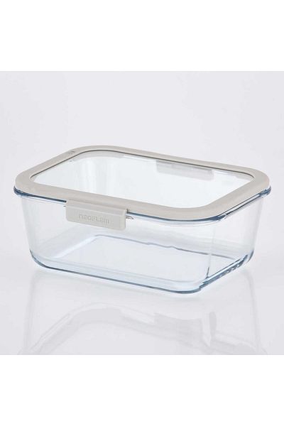NEOFLAM Fika Glace Beige Storage Container 1900 Ml