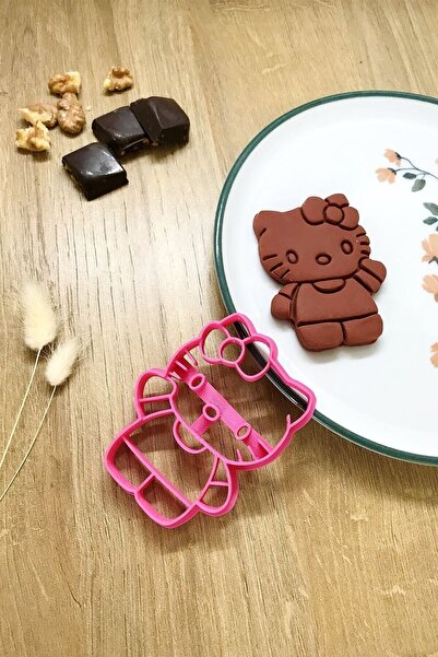 Bi'şeyler Sepeti Hello Kıtty Kurabiye Kalıbı