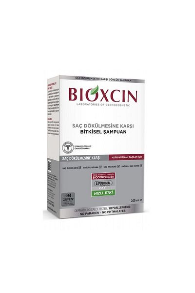 Bioxcin Genesis 300 Ml Anti-Shedding Shampoo - For Dry and Normal Hair - Vb835