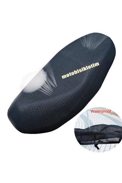 motobisikletim Motosiklet Sele (KOLTUK) Kılıfı Fileli 3d Çift Katlı Honda Pcx