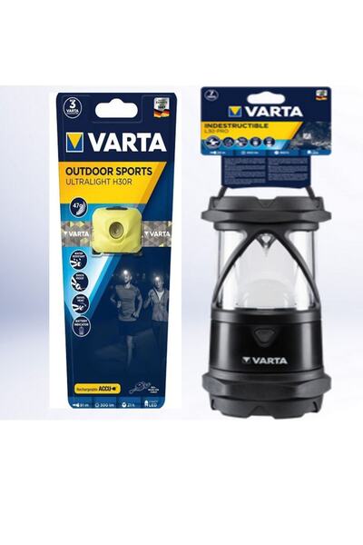 Varta Aysima- 18761 Indestructıble L30 Pro Fener +outdoor Sports Ultralig...