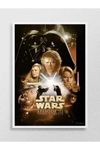 Mudi Store Star Wars Episode Iıı: Revenge Of The Sith Poster, Çerçevesiz Tv Film Poster
