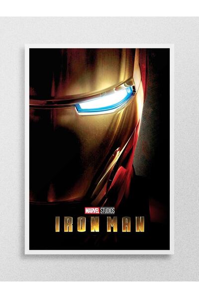 Mudi Store Iron Man Poster, Çerçevesiz Tv Film Poster