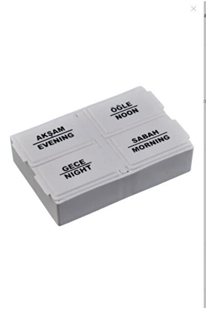 Activex Günlük Ilaç Saklama Kutusu