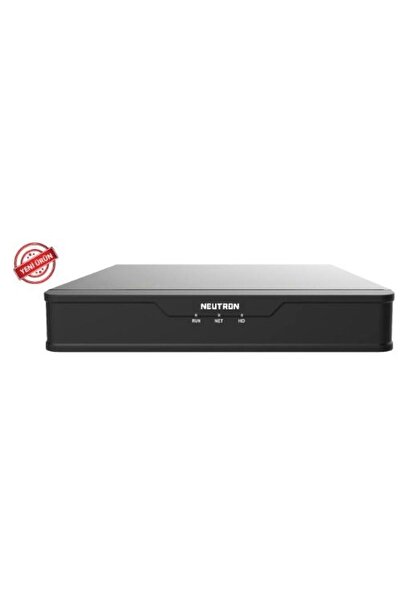 NEUTRON Nvr301-08x-p8 8 Kanal 4k H265+ 8 Poeli Nvr Kayıt Cihazı Cctv Kayı...
