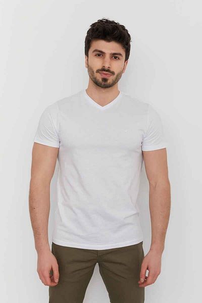 Cazador Jazz 4624 Stn. T-shirt V Single Jersey