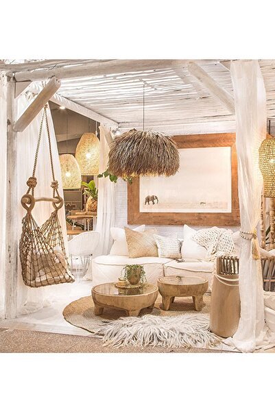 mammoly Bohem Avize, Rustik Avize, Rafya Avize, Muz Lifi Avize, Cafe Avize, Bambu Avize, Tavan Aydınlatması