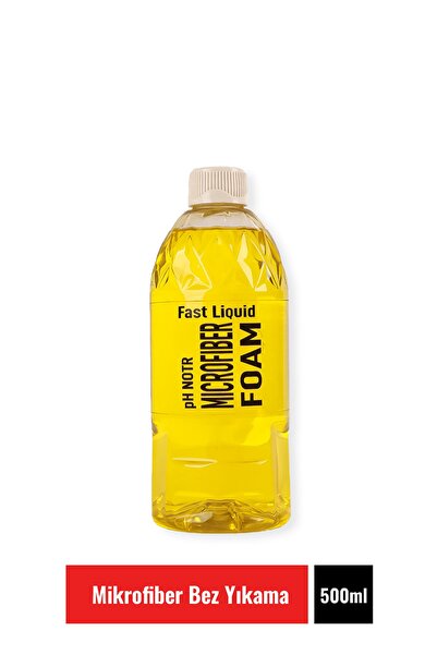 Fast Liquid MICROFIBER FOAM 500 ML Mikrofiber Bez Yıkama Şampuanı