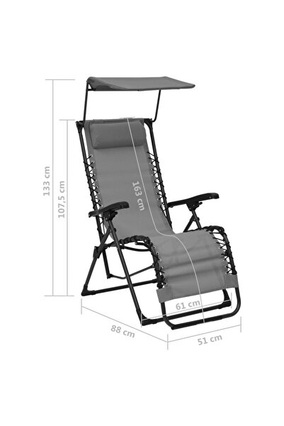 bimbambom Kamp Sandalyesi, Gölgelikli Şezlong, Plaj Şezlongu, kamp koltuğu