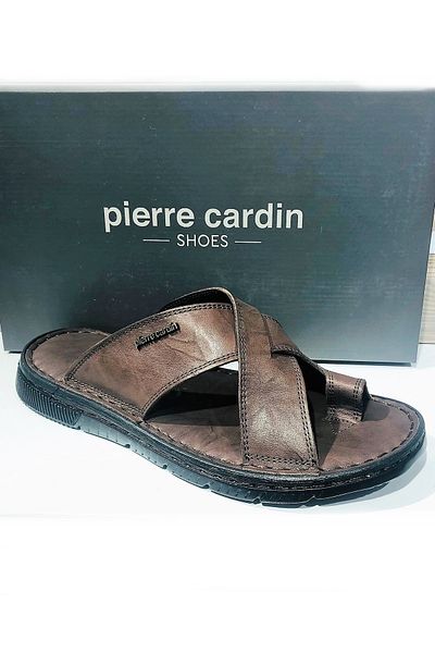 Pierre Cardin Arme City PC7155 Genuine Leather Soft Sole Flip Flops