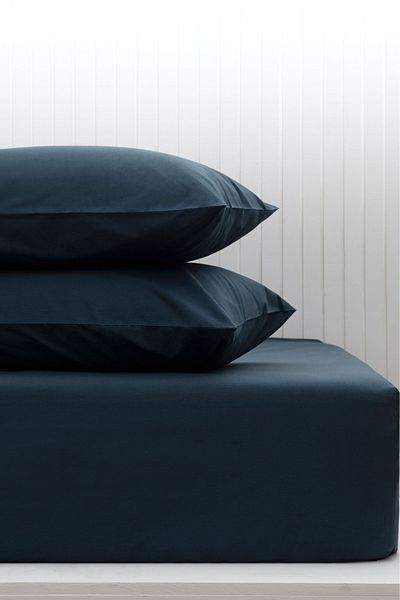stay home 100% قطن مزدوج 220x240 ملاءة سرير عادية#43؛ 2 كيس وسادة