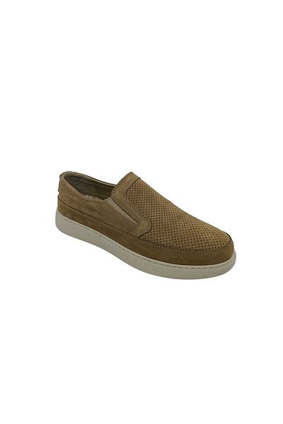 Zerhan 250 Ανδρικά παπούτσια από γνήσιο δέρμα Sand Nubuck καθημερινής χρήσης