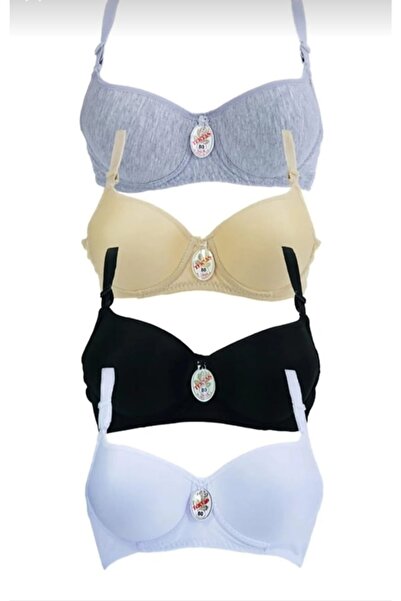 Tektaş Sutien căptușit pentru femei, 4 bucăți (90B)