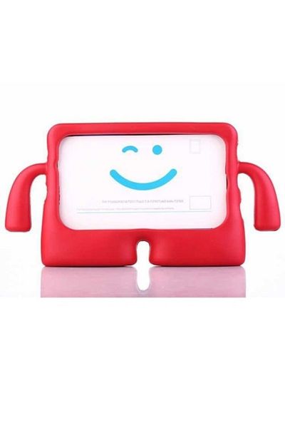 CoverCenter حافظة لجهاز سامسونج جالاكسي تاب S6 لايت P610 P615 P617 حافظة كمبيوتر محمول مع حامل إيموجي للأطفال