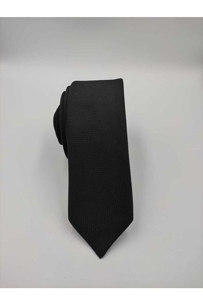 ALTUNTAŞ Tie Black Eyelet Model