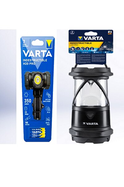 Varta Aysima- 18761 L30 Pro Kamp Feneri Ve 18650 Outdoor Sports H30r Pro Kafa...