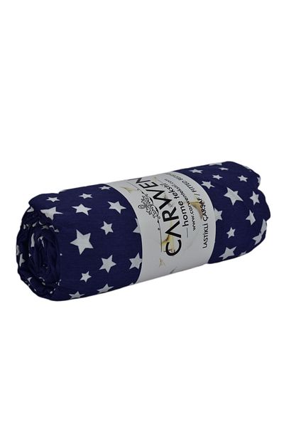 CARWEN TEKSTİL طقم ملاءات مرنة من نسيج القطن رانفورس مقاس 100x200