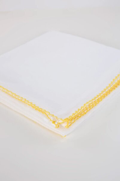 michaeller Tülbent Renkli Pamuklu Kroşeta Oyalı Iç Örtüsü 80x80 Cm