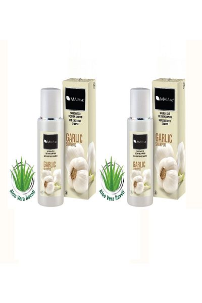Maia mc 400ml x 2 Pieces Garlic Essence Hair Care Shampoo - Strengthening Hair Roots