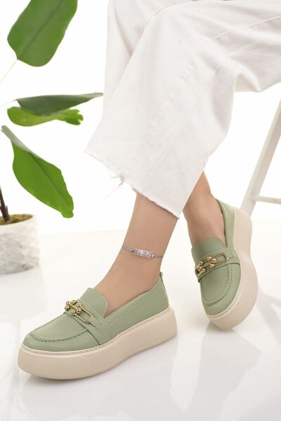 Freemax Women's Casual Oxford Shoes Mint