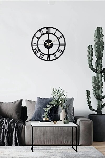 Ensa Design Романски цифри стенен часовник Дървен стенен часовник 40 см