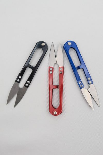 Prestij Boncuk Professional Thread Cleaning Scissors with 1 Sharp Blade - Durable Ergonomic Design