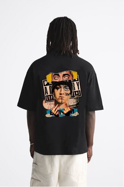 CERENCE AKÇA OKULCUNUZ Tricou oversize unisex Eminem