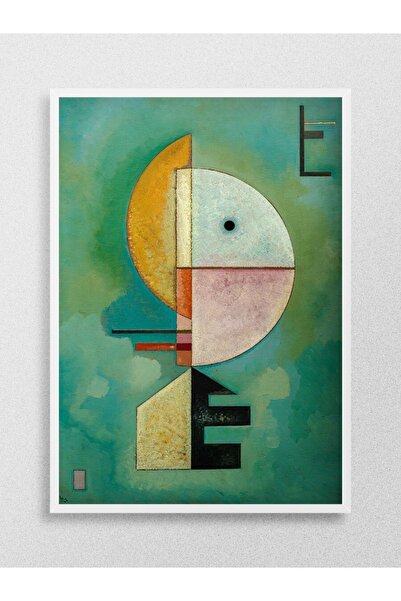 Mudi Store Wassily Kandinsky Upward Tablo Sanatsal Ünlü Ressam Poster Çerçeve...