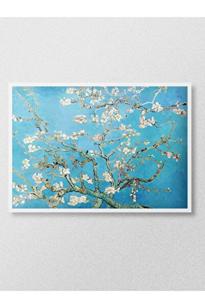 Mudi Store Van Gogh Almond Blossom Tablo Sanatsal Ünlü Ressam Poster Çerçeves...