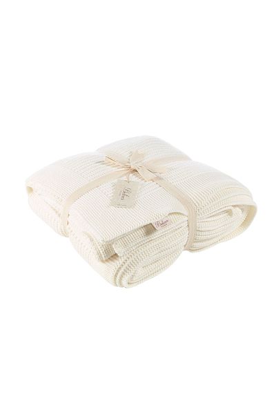 Betires Home Cap2101 Knitted Blanket Natural Double