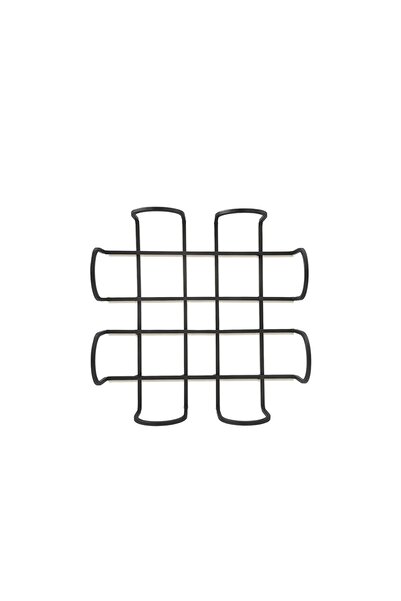 The Mia Napkin Holder 20 X 20 Cm - Black