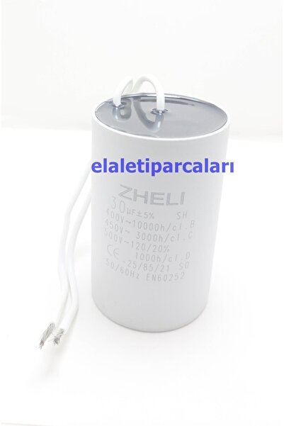 Nesta Zheli 30 Mf Kondansatör Kablolu 400-450 V Plastik (daimi)